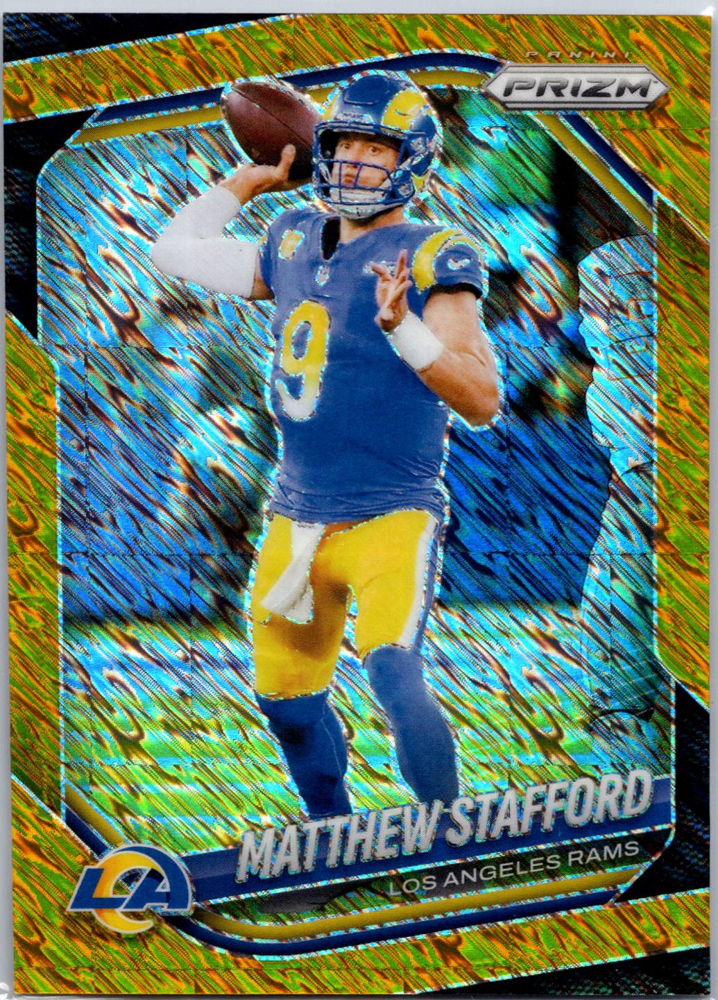 Matthew Stafford [Gold Shimmer] #21