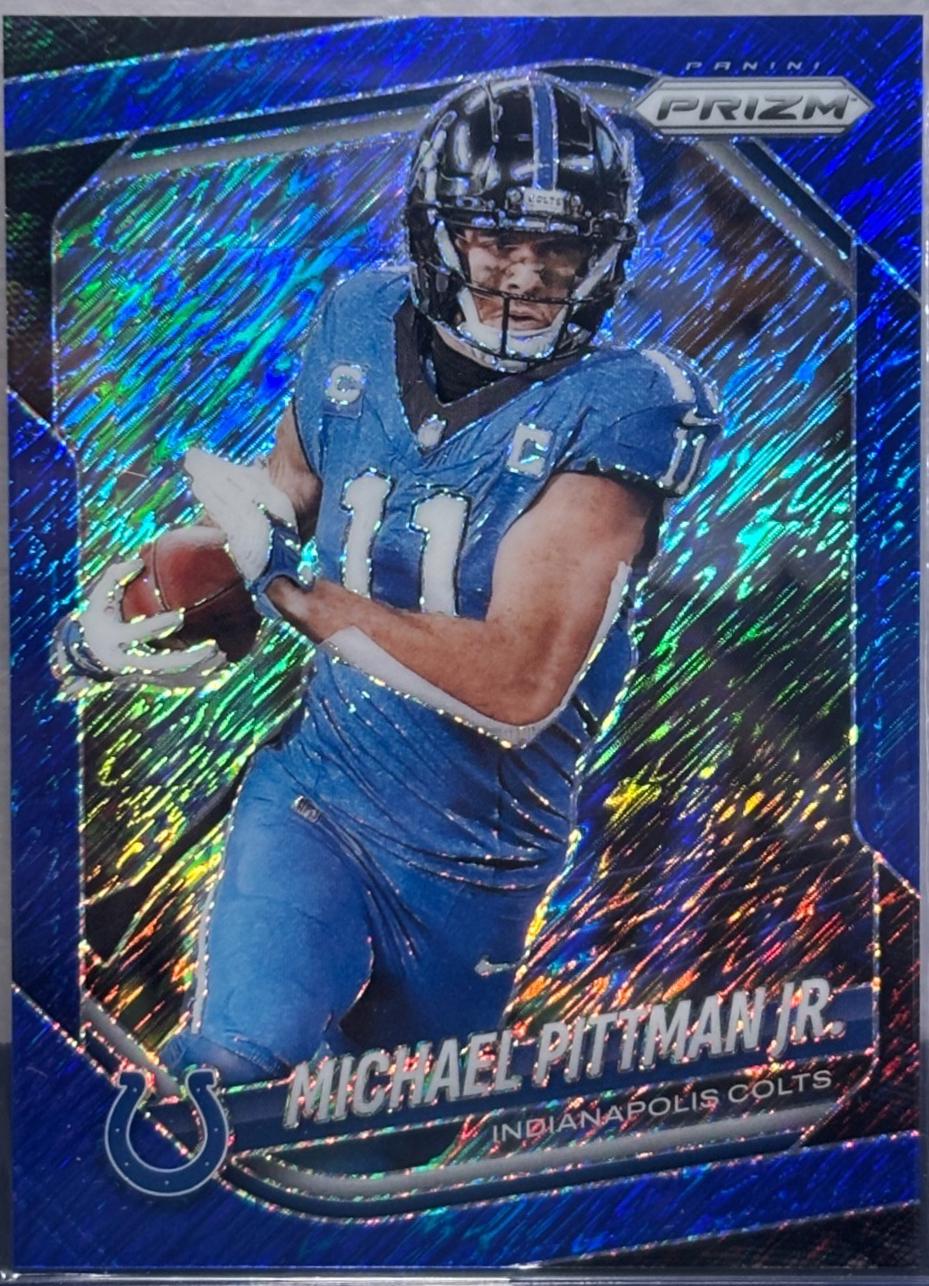 Michael Pittman Jr. [Blue Shimmer] #23