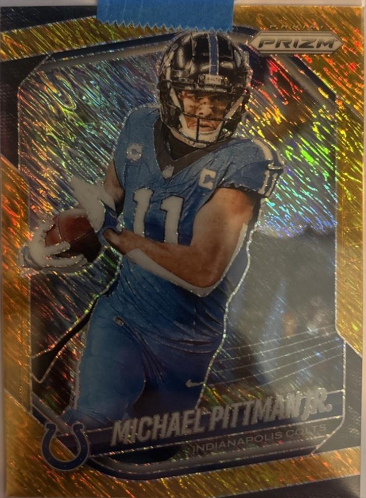 Michael Pittman Jr. [Gold Shimmer] #23