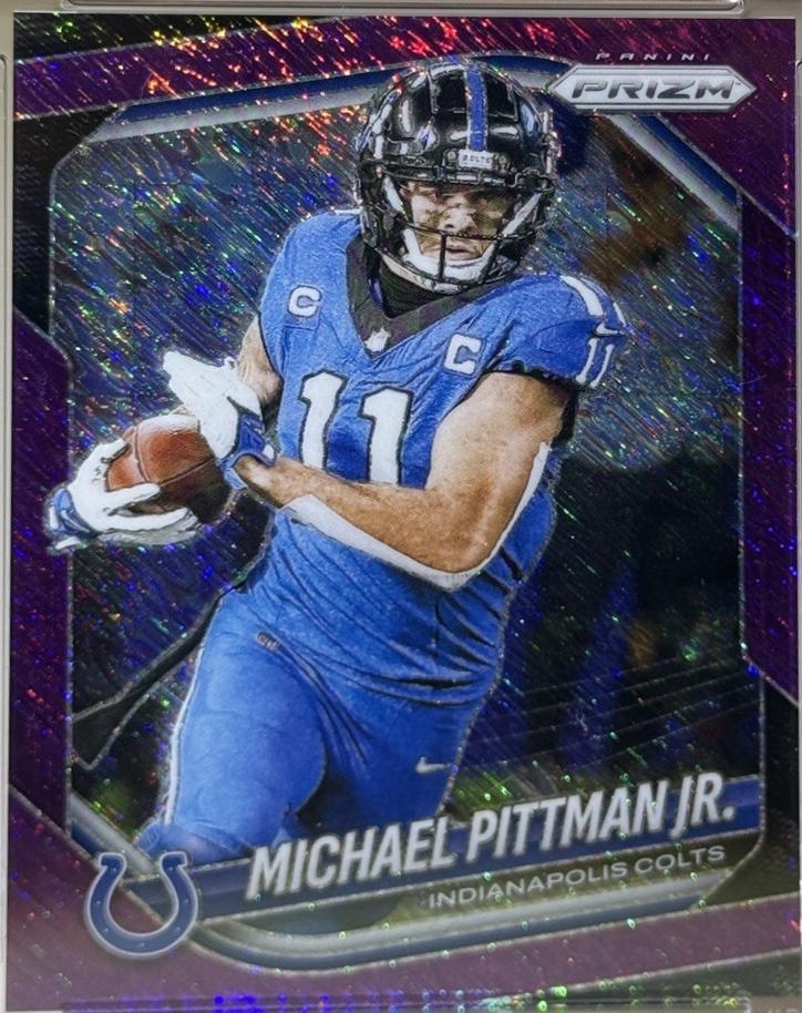 Michael Pittman Jr. [Purple Shimmer] #23