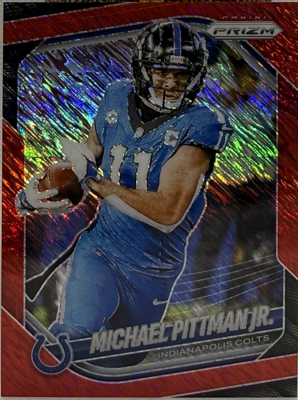 Michael Pittman Jr. [Red Shimmer] #23