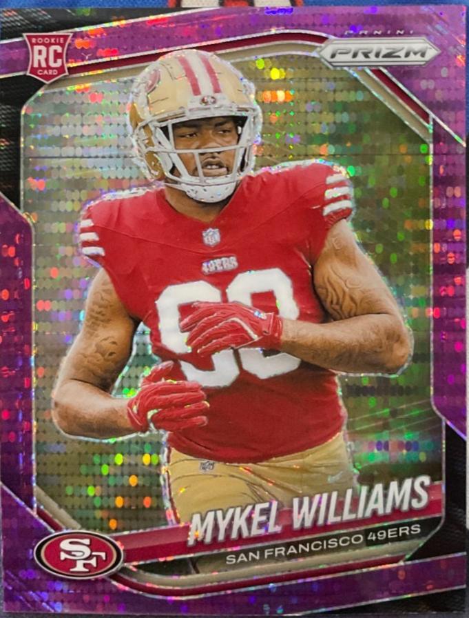 Mykel Williams [Autograph Purple Pulsar] #304