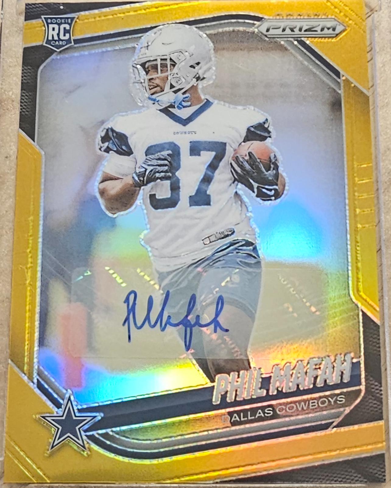 Phil Mafah [Autograph Gold] #378