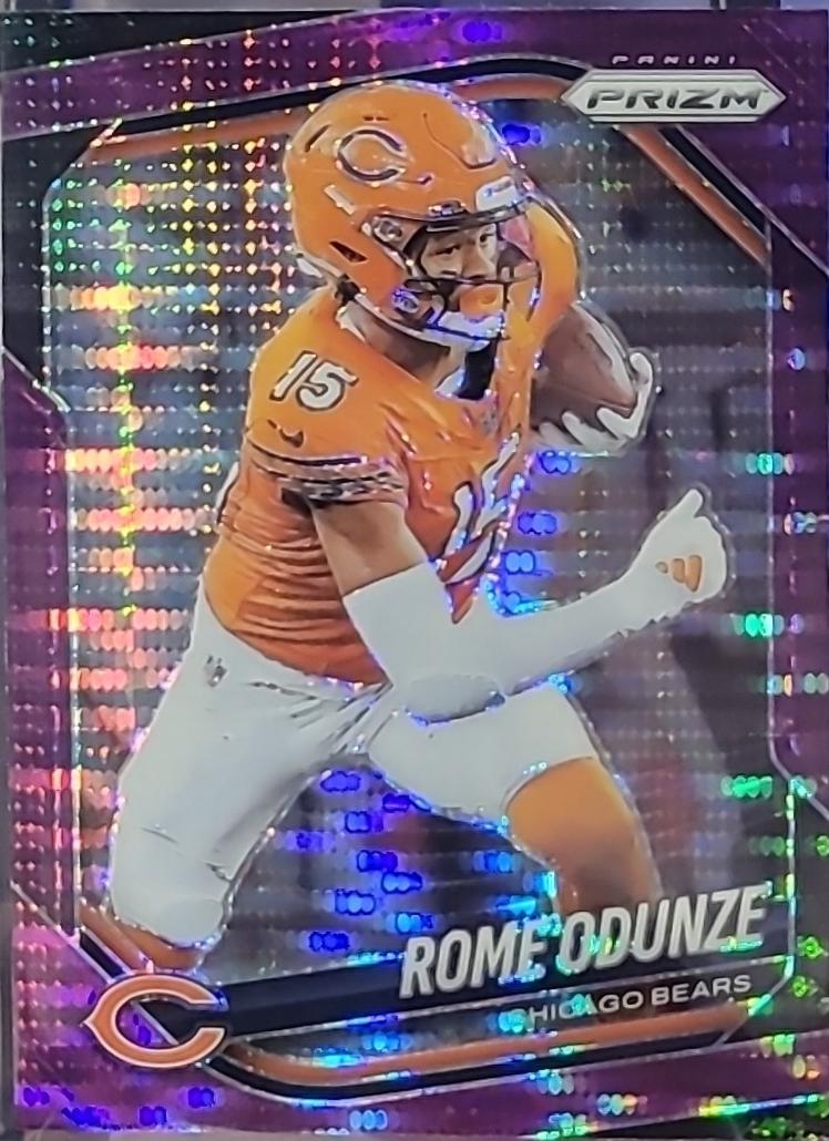 Rome Odunze [Purple Pulsar] #8