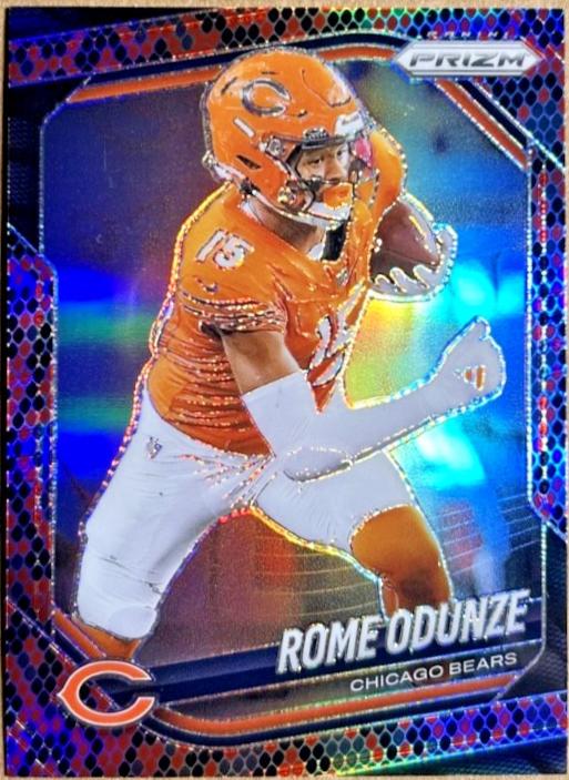 Rome Odunze [Snakeskin] #8