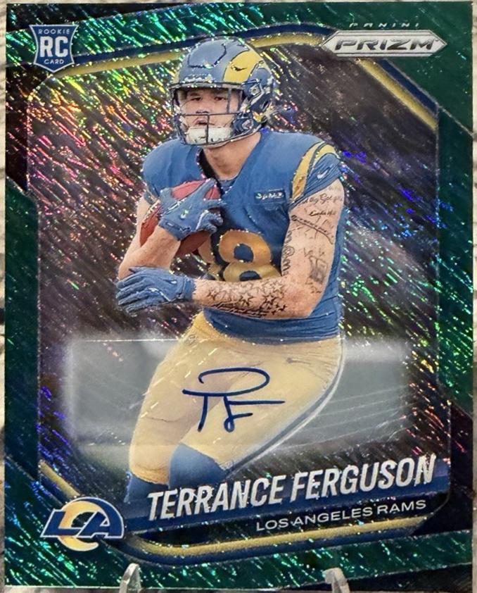 Terrance Ferguson [Autograph Green Shimmer] #379