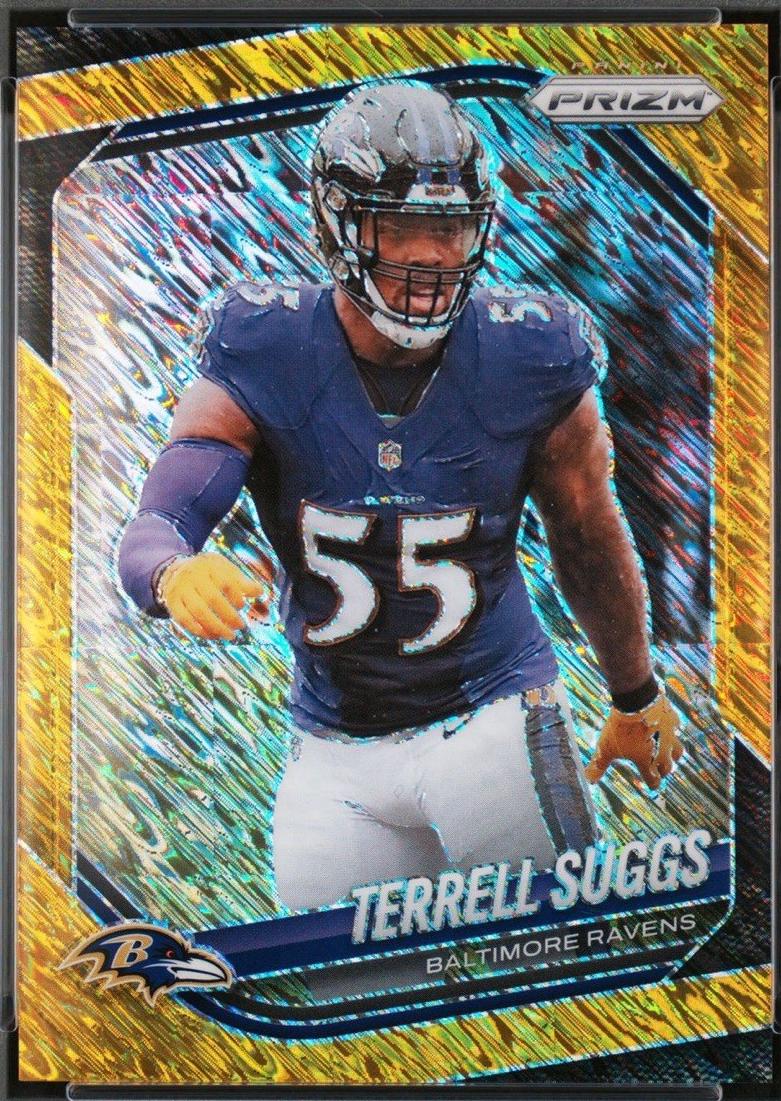 Terrell Suggs [Gold Shimmer] #93
