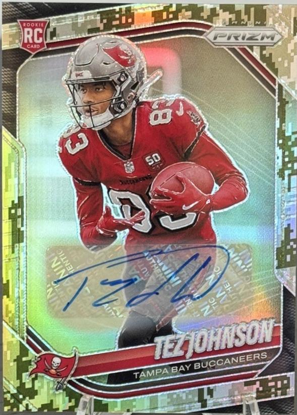 Tez Johnson [Autograph Camo] #381