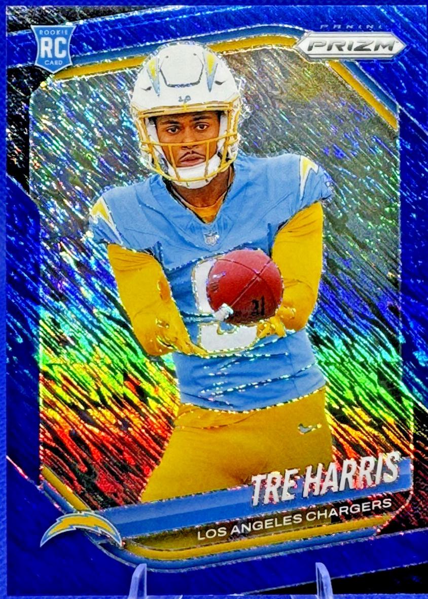 Tre Harris [Autograph Blue Shimmer] #371