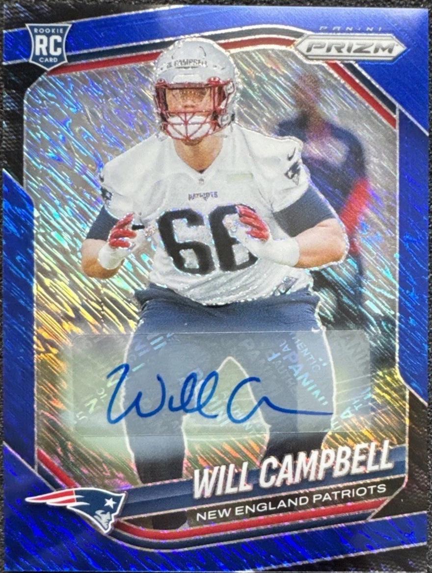 Will Campbell [Autograph Blue Shimmer] #312