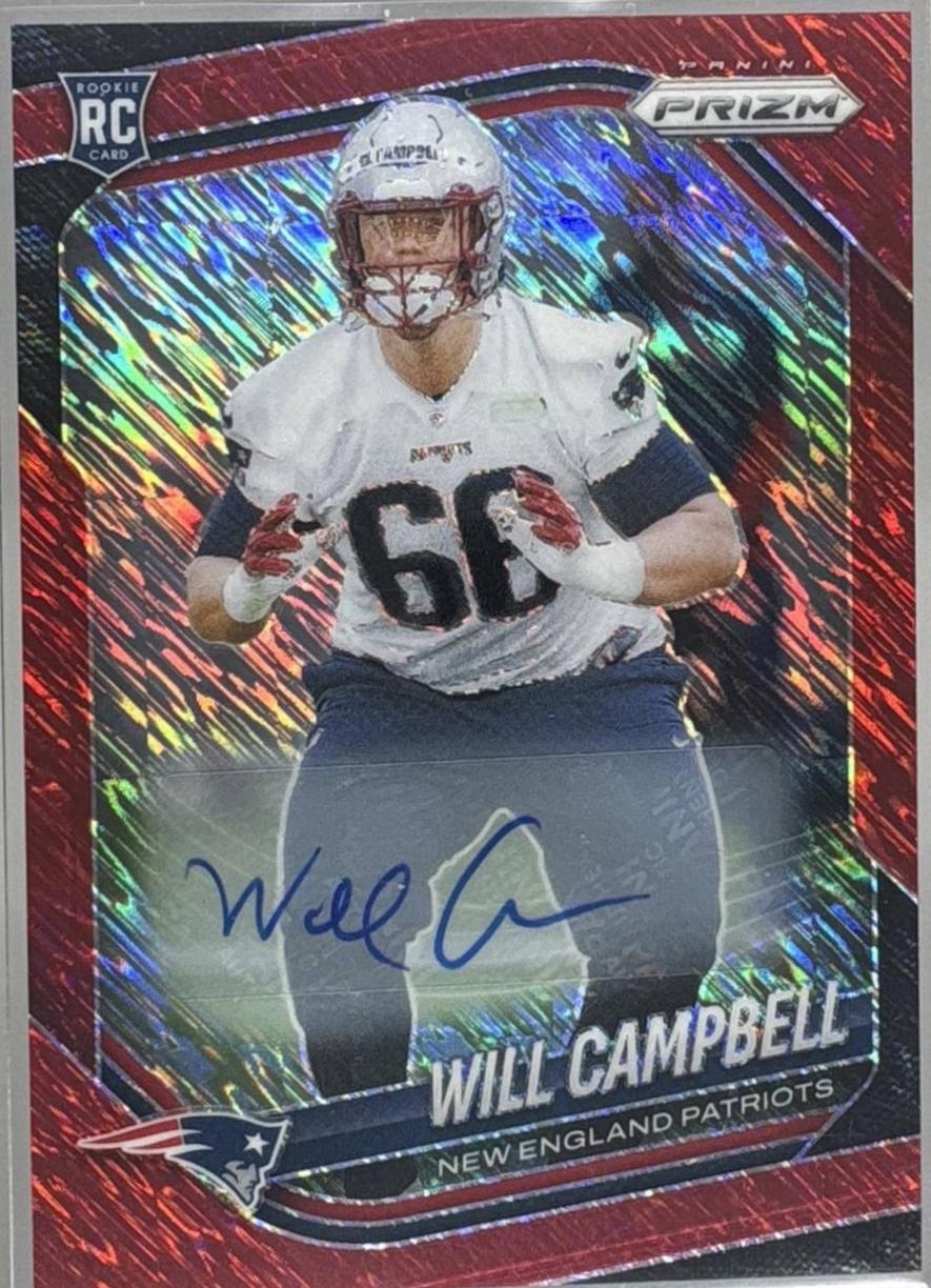 Will Campbell [Autograph Red Shimmer] #312