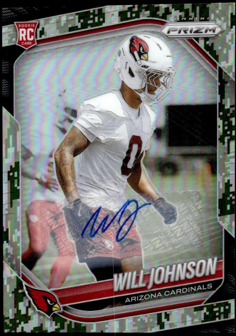 Will Johnson [Autograph Camo] #370