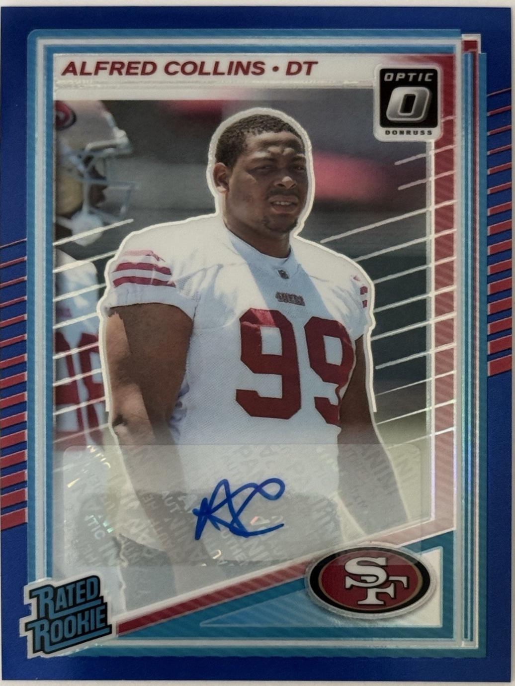Alfred Collins [Blue Autograph] #237