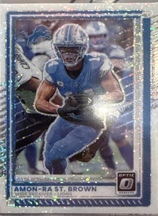 Amon-Ra St. Brown [White Sparkle] #63