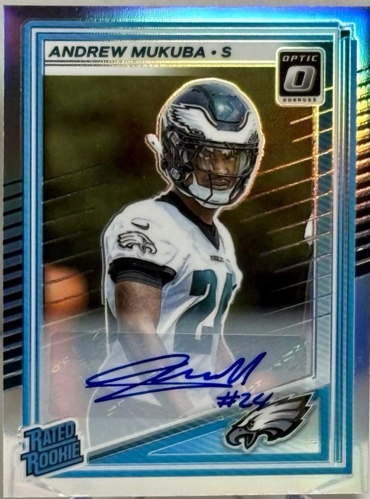 Andrew Mukuba [Holo Autograph] #297