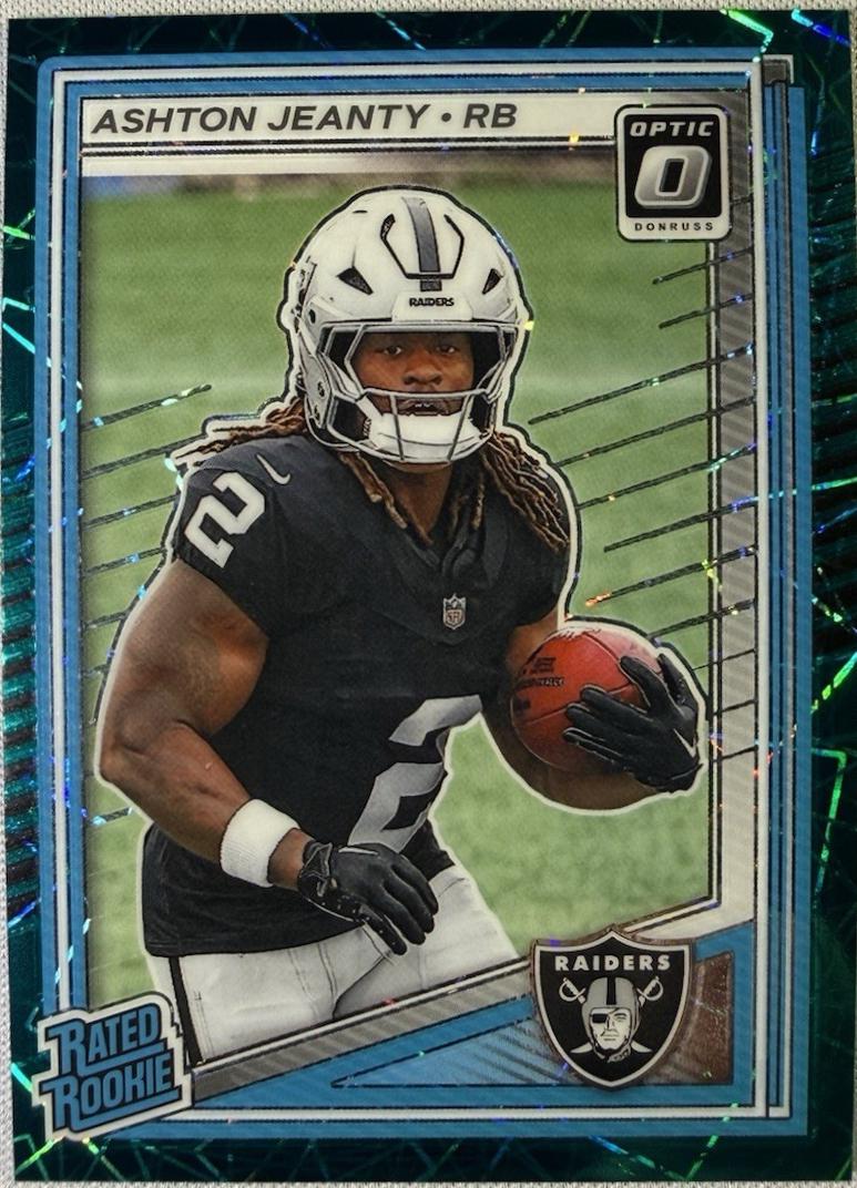 Ashton Jeanty [Teal Velocity] #202