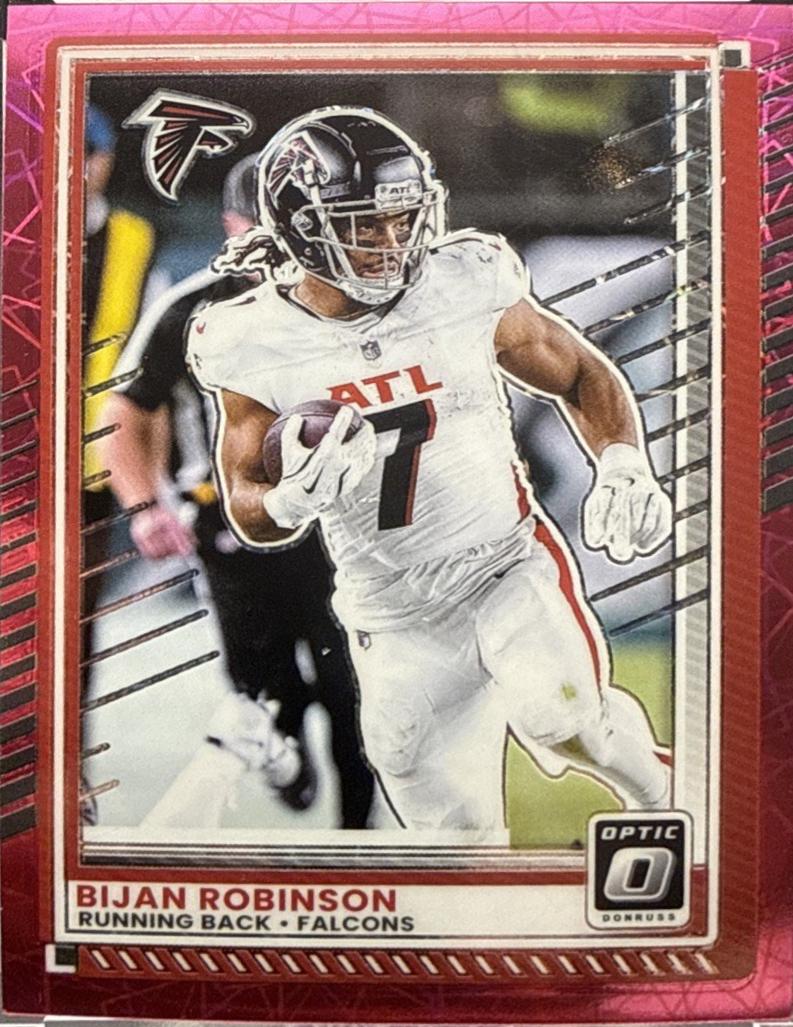 Bijan Robinson [Pink Velocity] #118