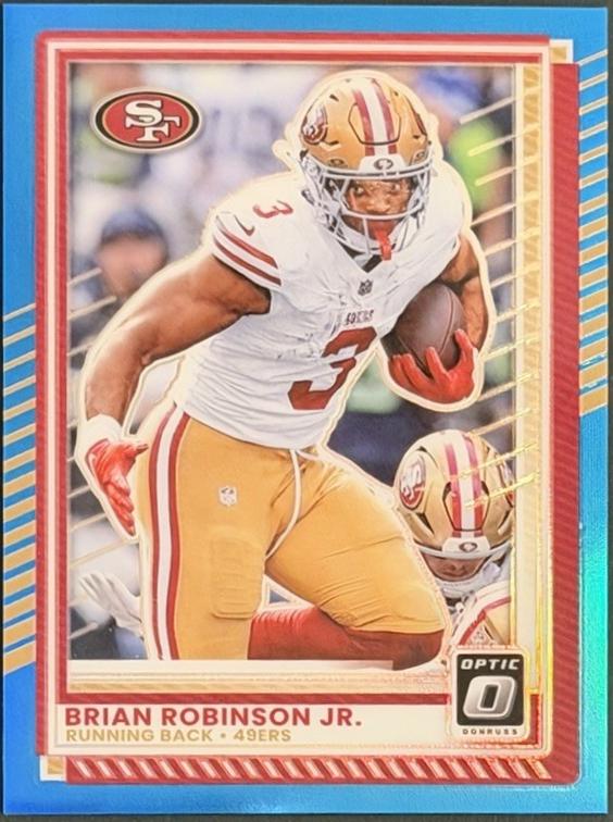 Brian Robinson Jr. [Aqua] #25