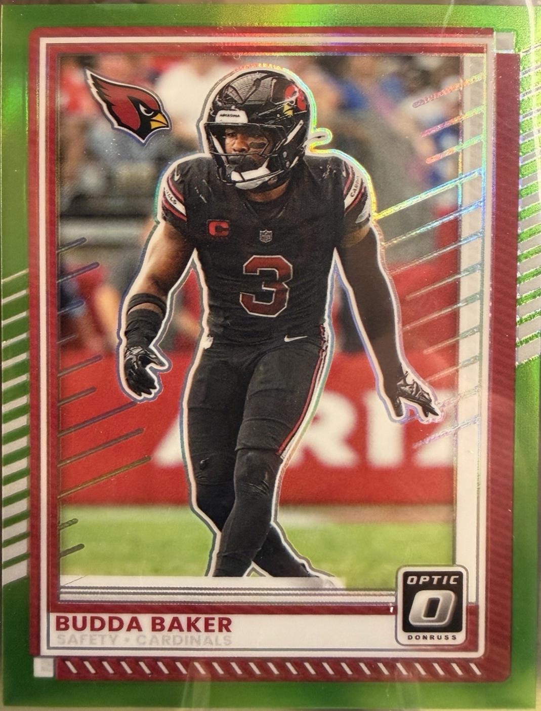 Budda Baker [Lime Green] #18