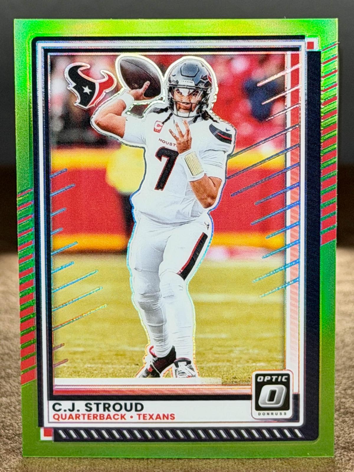 C.J. Stroud [Lime Green] #162