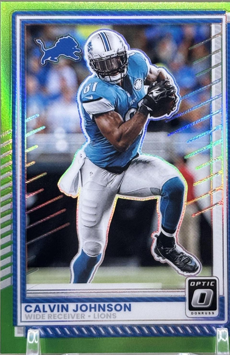 Calvin Johnson [Neon Green] #19