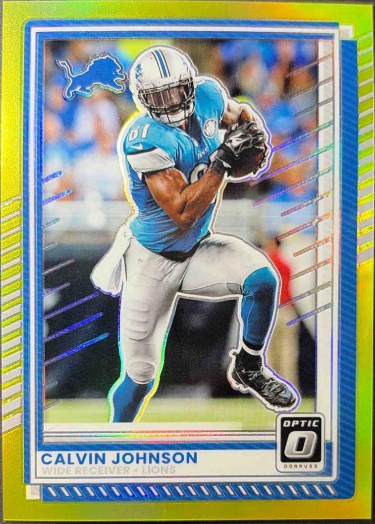 Calvin Johnson [Neon Yellow] #19
