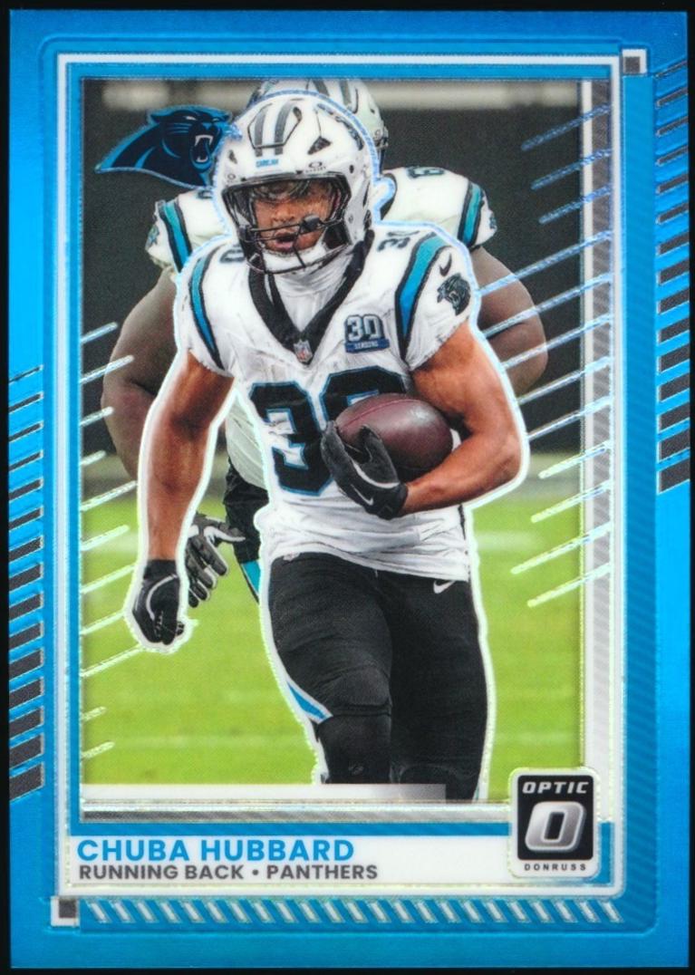 Chuba Hubbard [Aqua] #62