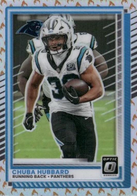 Chuba Hubbard [Fire] #62