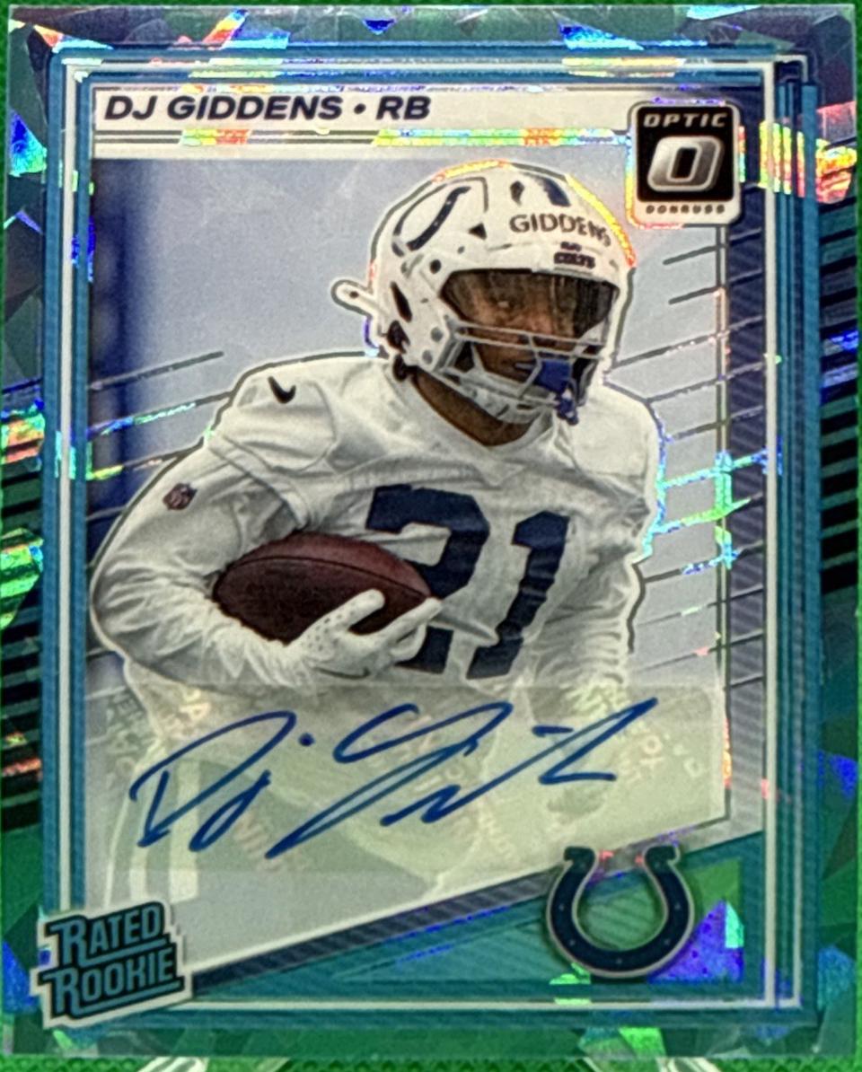 DJ Giddens [Ice Autograph] #258