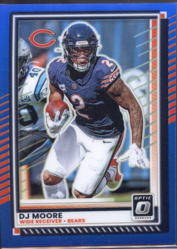 DJ Moore [Blue] #114