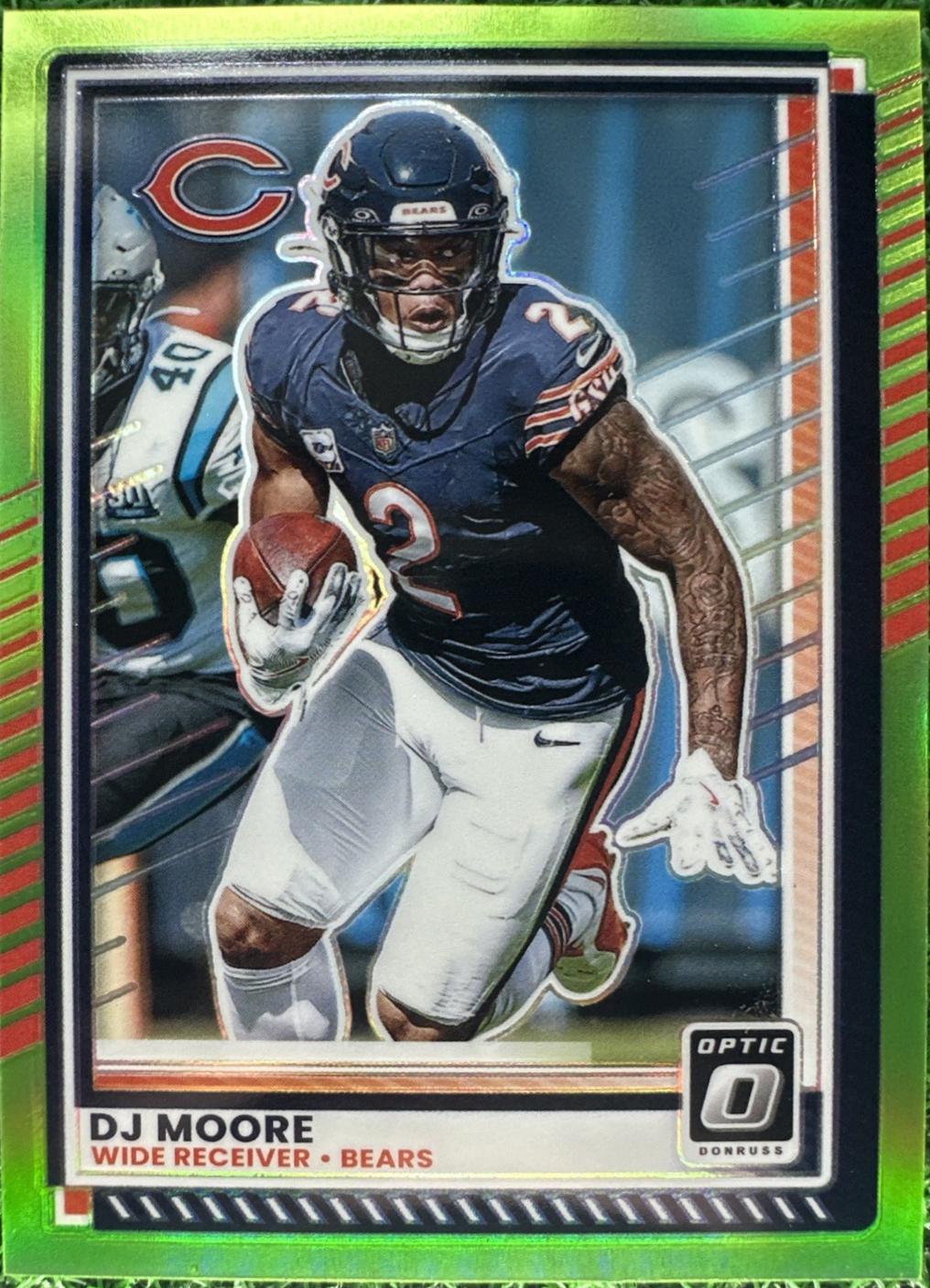 DJ Moore [Lime Green] #114