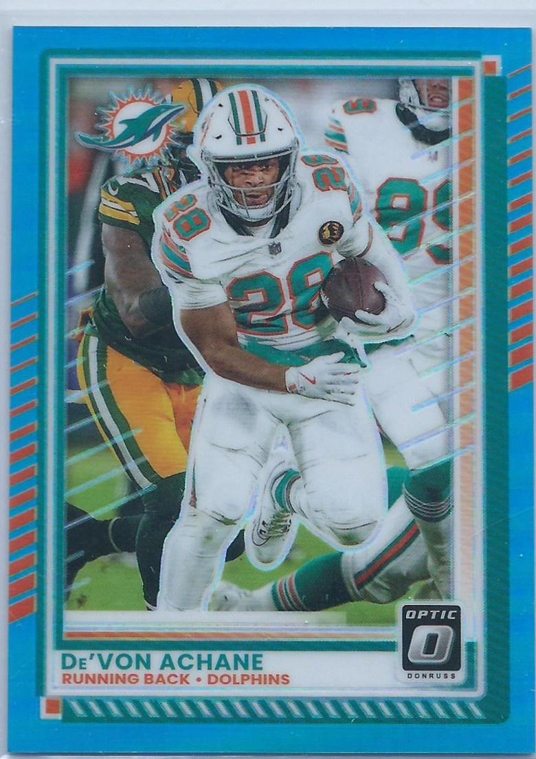 De'Von Achane [Aqua] #86