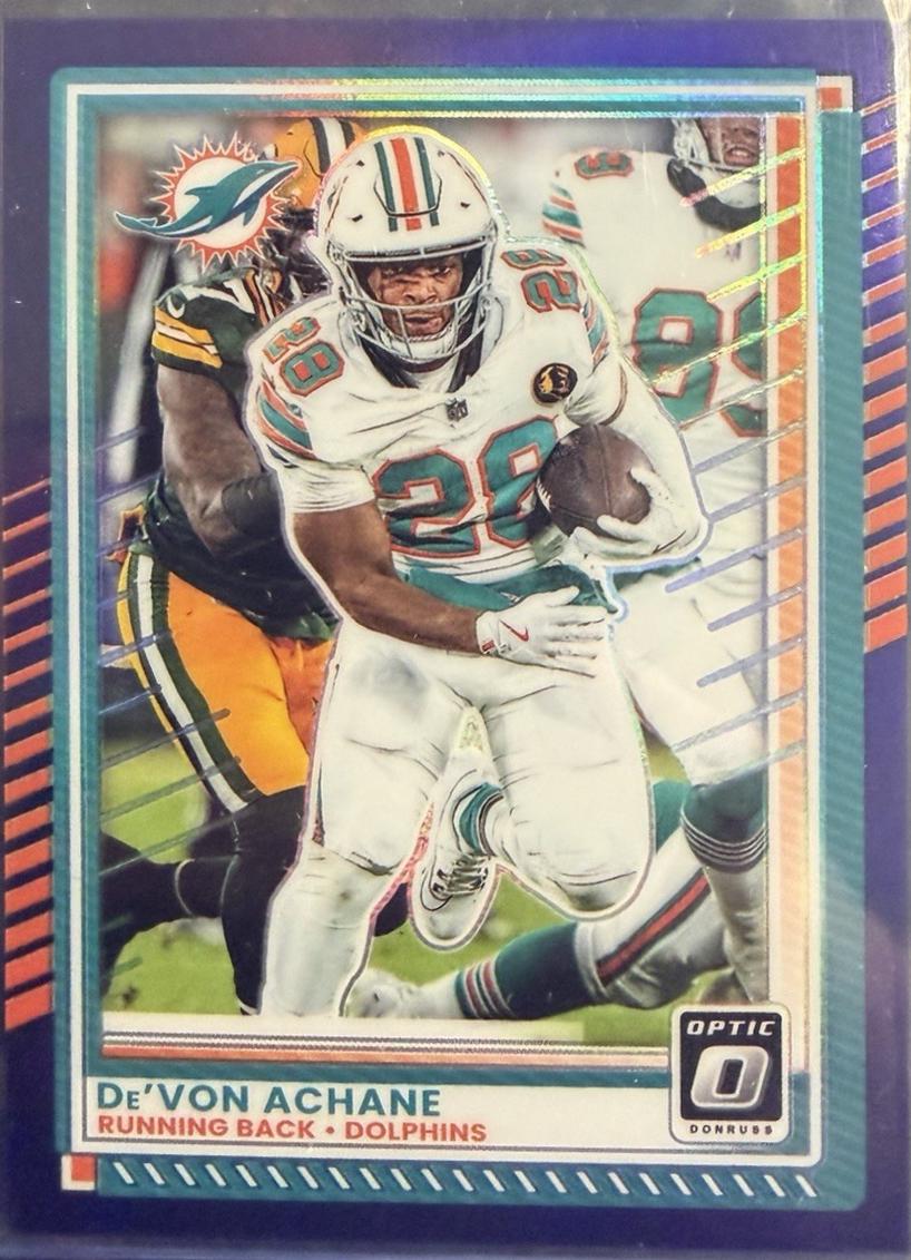 De'Von Achane [Purple] #86