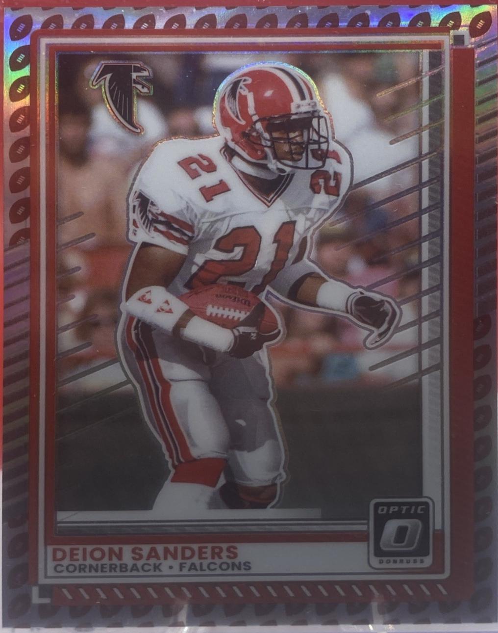 Deion Sanders [Footballs] #16