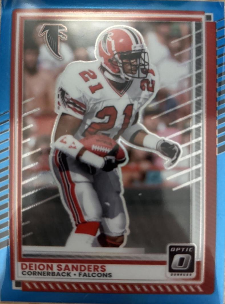 Deion Sanders [Neon Blue] #16
