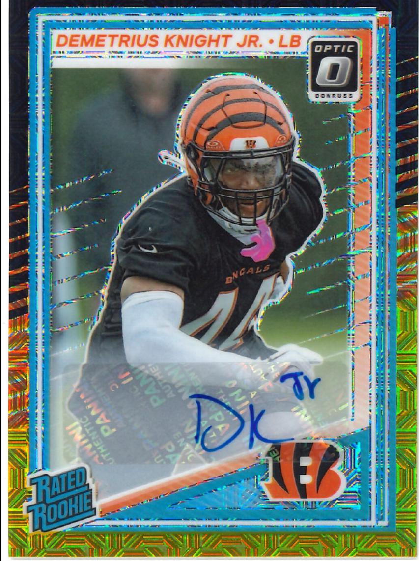 Demetrius Knight Jr. [Black Gold Autograph] #296