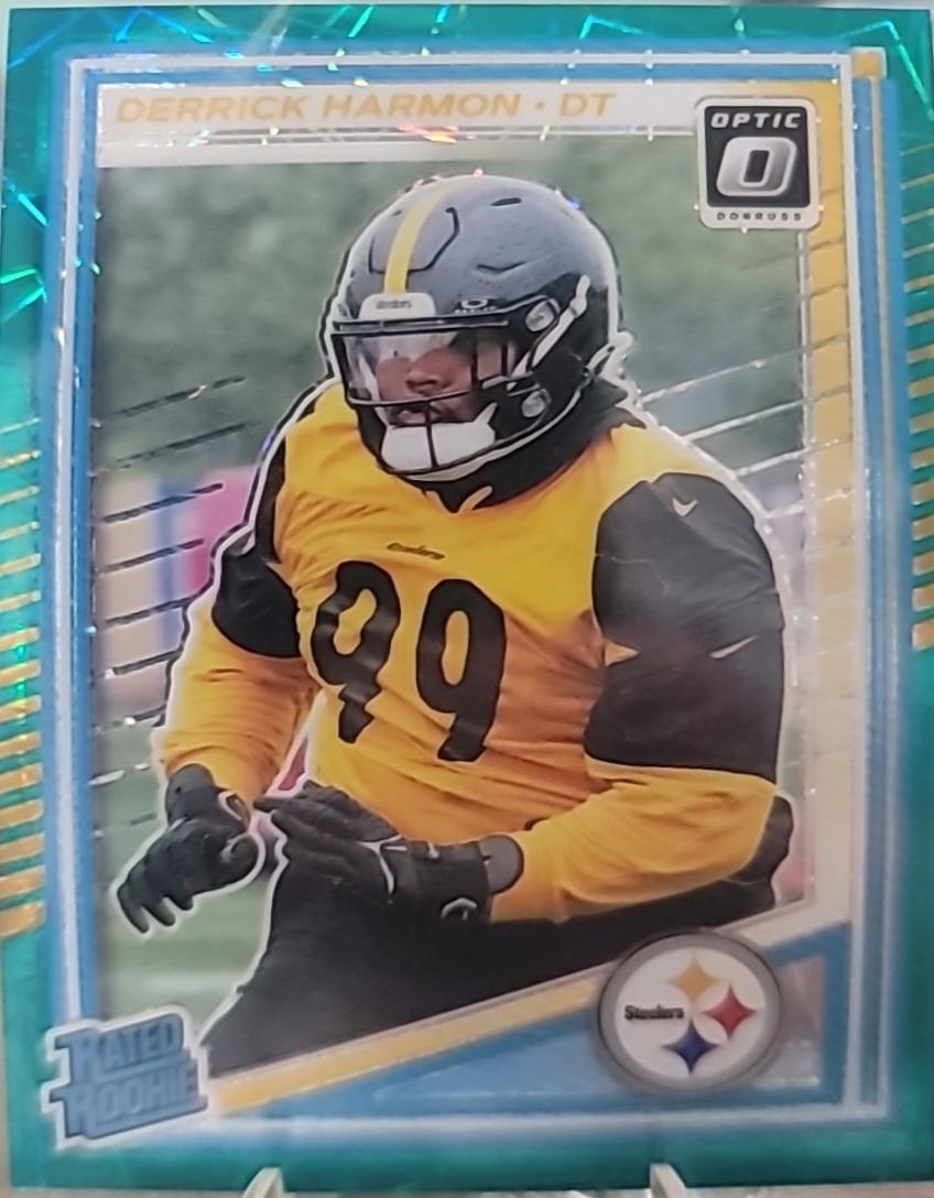 Derrick Harmon [Teal Velocity] #257