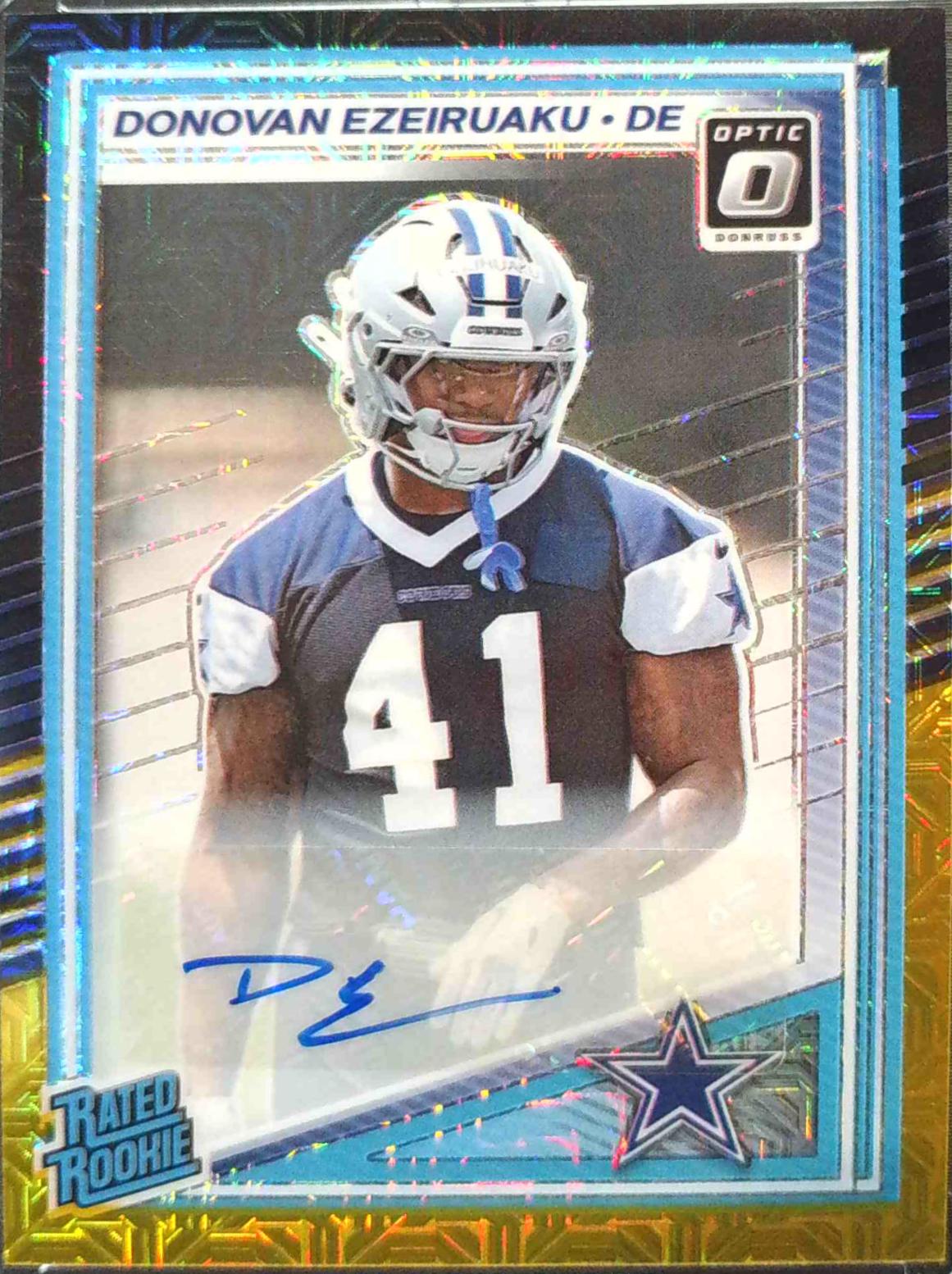 Donovan Ezeiruaku [Black Gold Autograph] #230