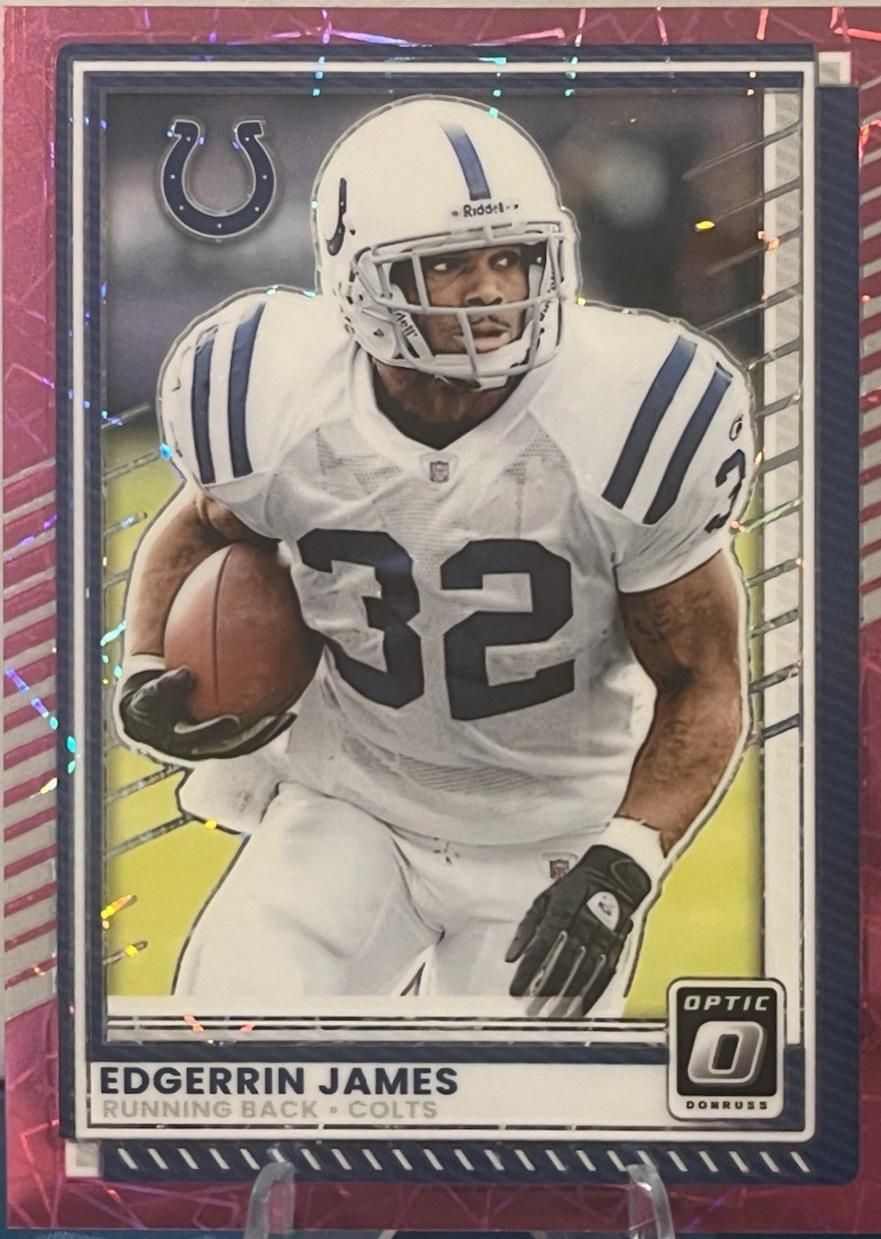 Edgerrin James [Pink Velocity] #185