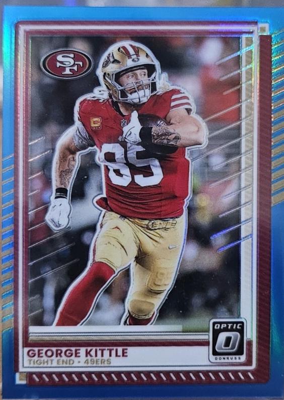 George Kittle [Neon Blue] #48