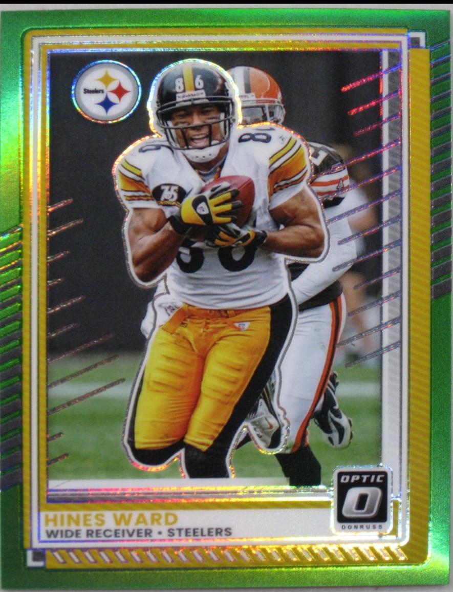 Hines Ward [Lime Green] #12