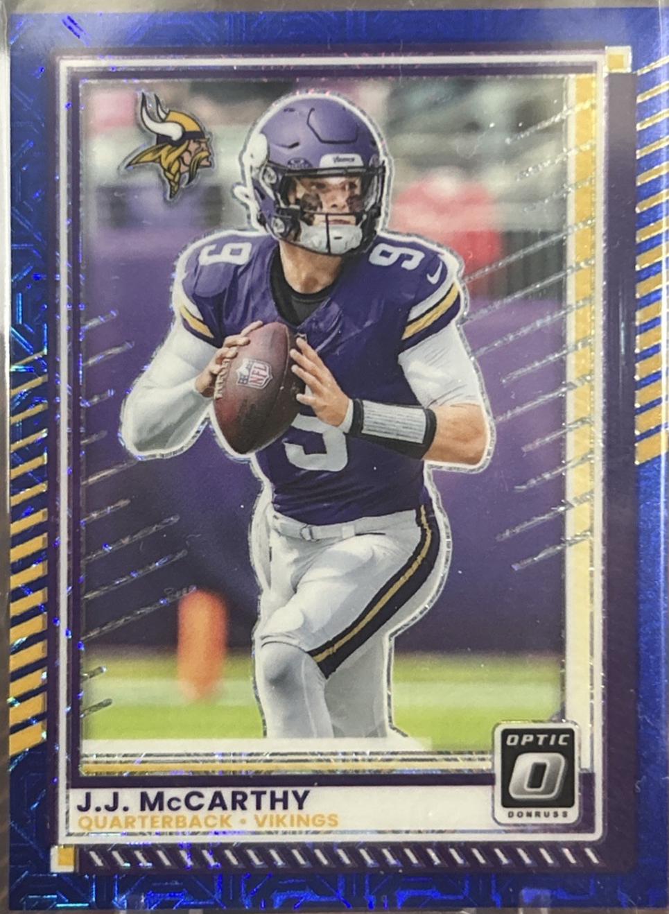 J.J. McCarthy [Blue Mojo] #46