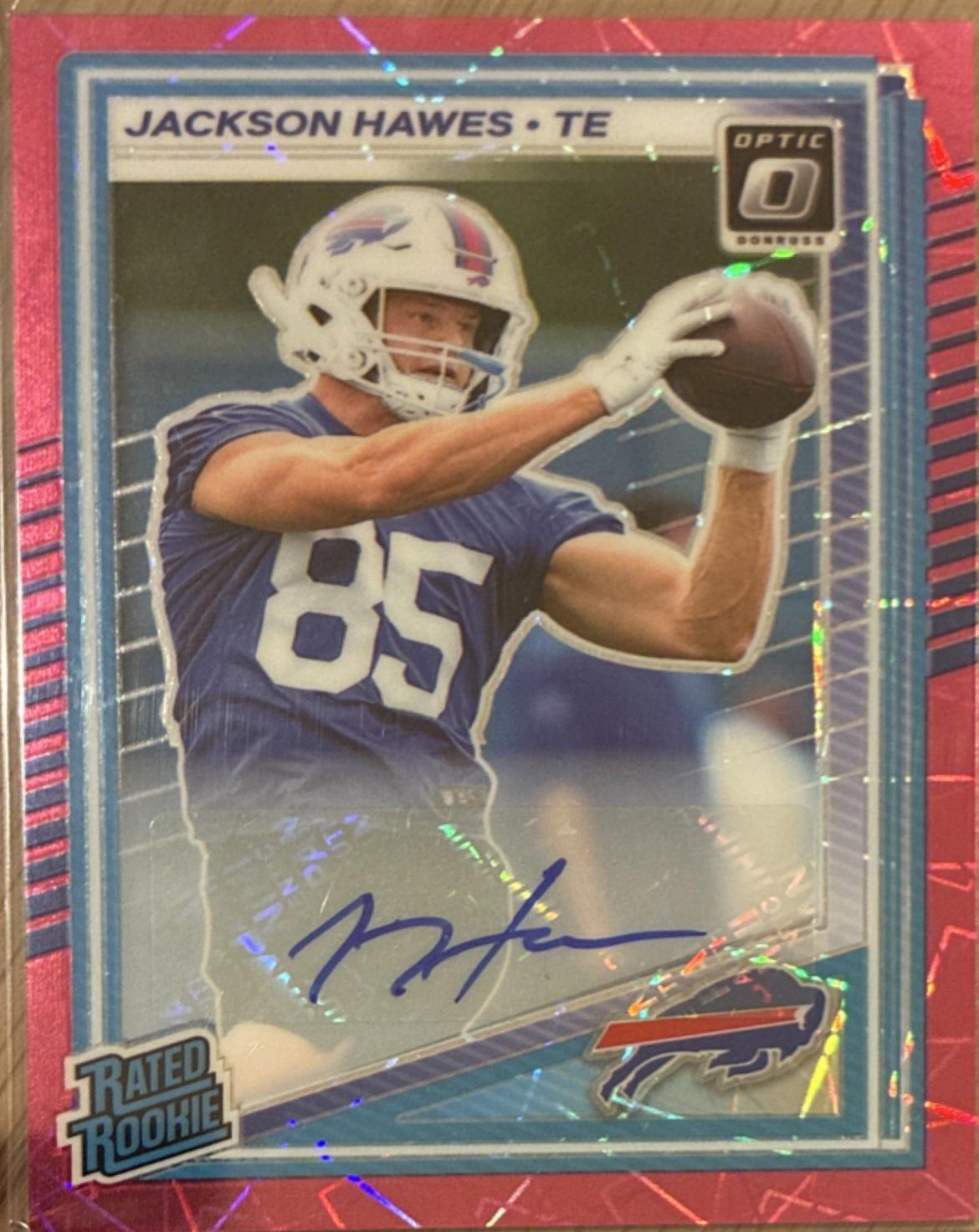Jackson Hawes [Pink Velocity Autograph] #224