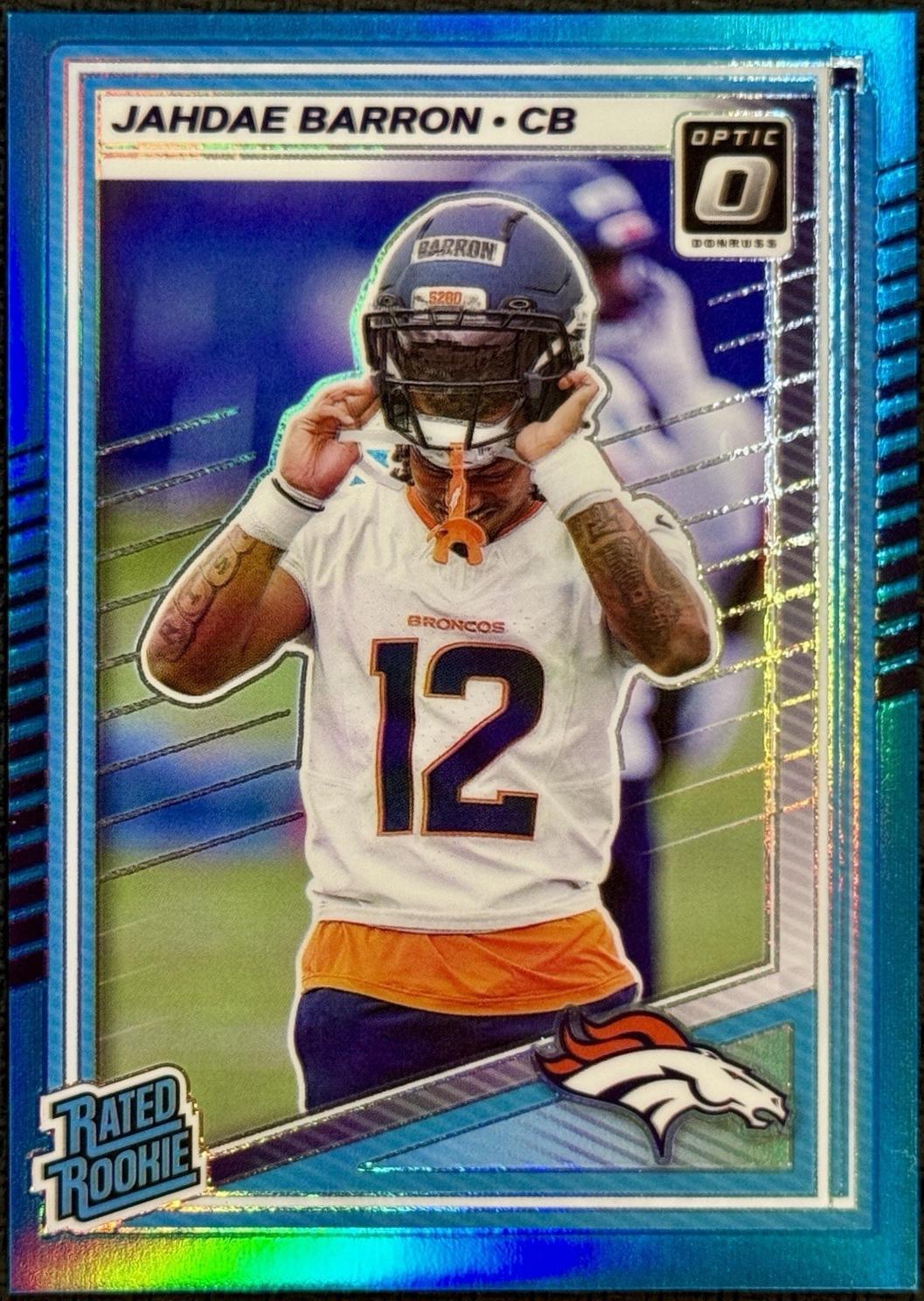 Jahdae Barron [Neon Blue] #207