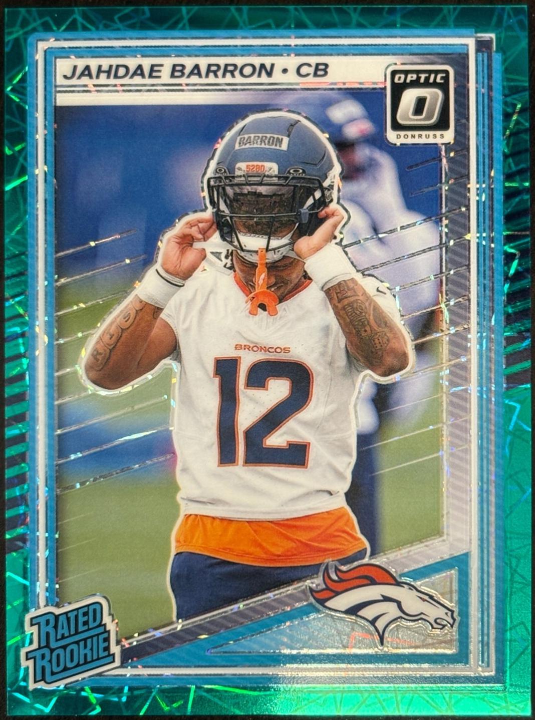 Jahdae Barron [Teal Velocity] #207