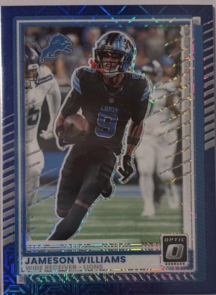 Jameson Williams [Blue Mojo] #10