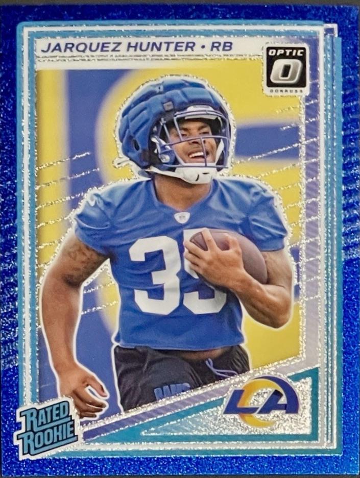 Jarquez Hunter [Blue Glitter] #292