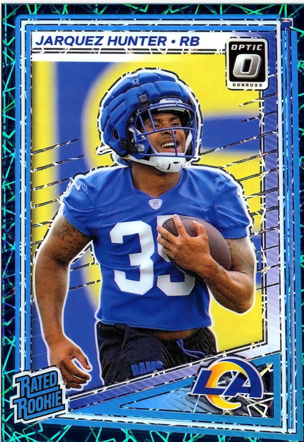 Jarquez Hunter [Teal Velocity] #292