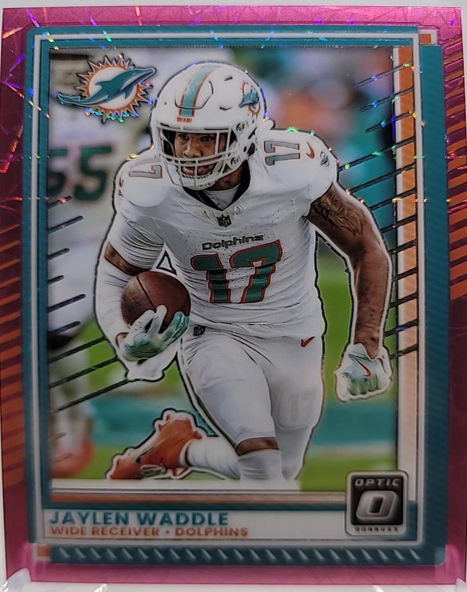Jaylen Waddle [Pink Velocity] #160
