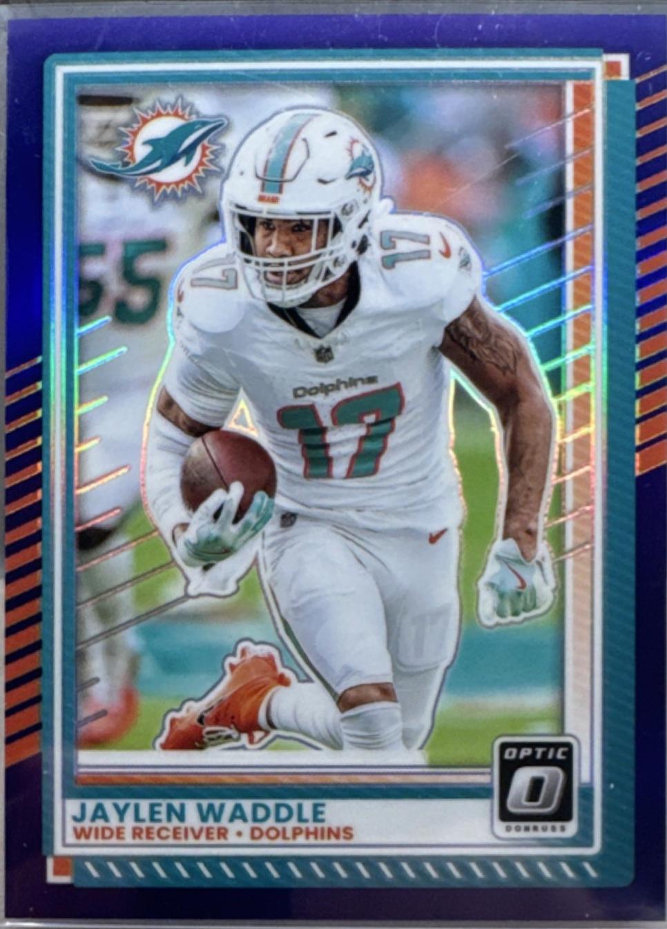 Jaylen Waddle [Purple] #160